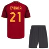 Officiële Voetbalshirt + Korte Broek AS Roma Dybala 21 Thuis 2026-27 - Kids Officiële Voetbalshirt + Korte Broek AS Roma Dybala 21 Thuis 2026-27 - Kids