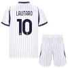 Officiële Voetbalshirt + Korte Broek Inter Milan Lautaro 10 Uit 2026-27 - Kids Officiële Voetbalshirt + Korte Broek Inter Milan Lautaro 10 Uit 2026-27 - Kids