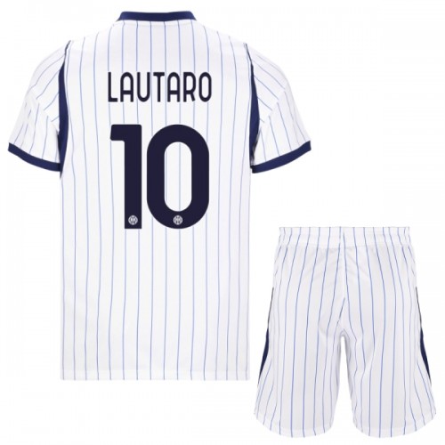 Officiële Voetbalshirt + Korte Broek Inter Milan Lautaro 10 Uit 2026-27 - Kids Officiële Voetbalshirt + Korte Broek Inter Milan Lautaro 10 Uit 2026-27 - Kids