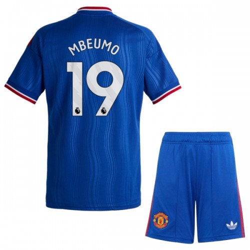 Officiële Voetbalshirt + Korte Broek Manchester United Mbeumo 19 Uit 2026-27 - Kids Officiële Voetbalshirt + Korte Broek Manchester United Mbeumo 19 Uit 2026-27 - Kids