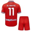 Officiële Voetbalshirt + Korte Broek SSC Napoli De Bruyne 11 Derde 2026-27 - Kids Officiële Voetbalshirt + Korte Broek SSC Napoli De Bruyne 11 Derde 2026-27 - Kids
