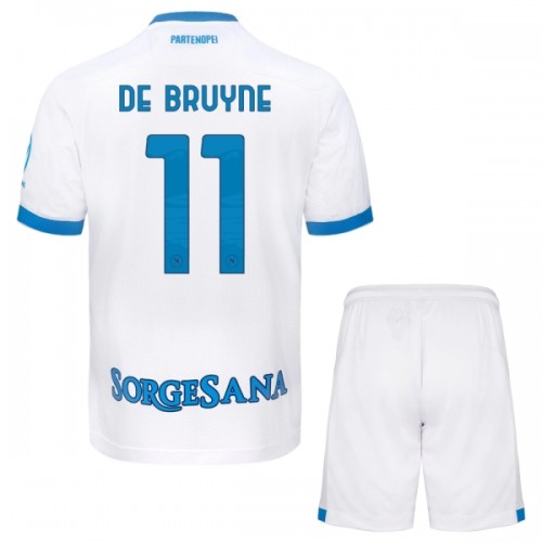 Officiële Voetbalshirt + Korte Broek SSC Napoli De Bruyne 11 Uit 2026-27 - Kids Officiële Voetbalshirt + Korte Broek SSC Napoli De Bruyne 11 Uit 2026-27 - Kids