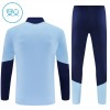 Ajax Trainings Sweatshirt Quarter-zip 2026-27 Blauwe - Kids