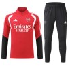 Arsenal Trainings Sweatshirt Quarter-zip 2026-27 Rode - Heren Arsenal Trainings Sweatshirt Quarter-zip 2026-27 Rode - Heren