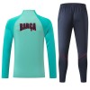 Barcelona Trainings Sweatshirt Quarter-zip 2026-27 Groene - Heren