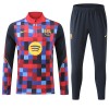 Barcelona Trainings Sweatshirt Quarter-zip 2026-27 Rode - Heren Barcelona Trainings Sweatshirt Quarter-zip 2026-27 Rode - Heren