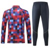 Barcelona Trainings Sweatshirt Quarter-zip 2026-27 Rode - Heren