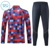 Barcelona Trainings Sweatshirt Quarter-zip 2026-27 Rode - Kids
