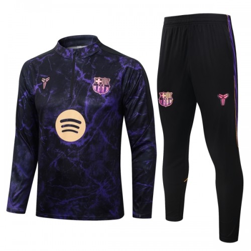 Barcelona Trainings Sweatshirt Quarter-zip 2026-27 Zwarte - Heren Barcelona Trainings Sweatshirt Quarter-zip 2026-27 Zwarte - Heren