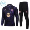 Barcelona Trainings Sweatshirt Quarter-zip 2026-27 Zwarte - Kids Barcelona Trainings Sweatshirt Quarter-zip 2026-27 Zwarte - Kids