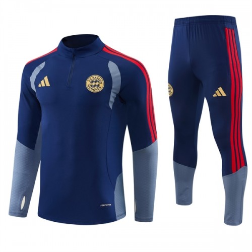 FC Bayern München Trainings Sweatshirt Quarter-zip 2026-27 Blauwe - Heren FC Bayern München Trainings Sweatshirt Quarter-zip 2026-27 Blauwe - Heren
