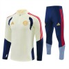 FC Bayern München Trainings Sweatshirt Quarter-zip 2026-27 Witte - Heren FC Bayern München Trainings Sweatshirt Quarter-zip 2026-27 Witte - Heren