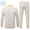 FC Bayern München Trainings Sweatshirt Quarter-zip 2026-27 Witte - Kids