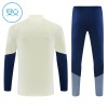 FC Bayern München Trainings Sweatshirt Quarter-zip 2026-27 Witte - Kids