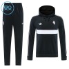 Juventus Hoodie Trainings Sweatshirt 2026-27 Zwarte - Kids