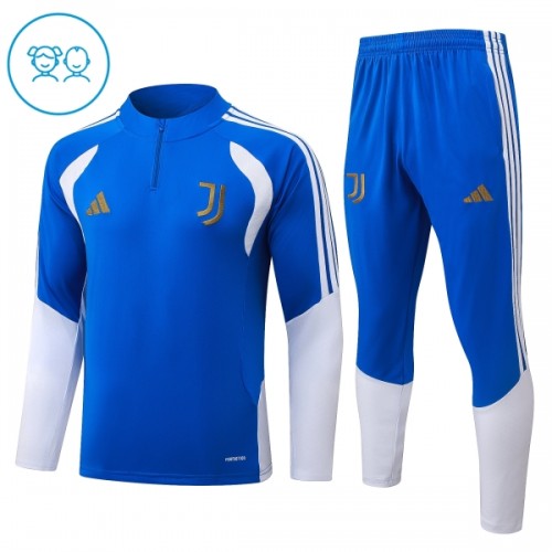 Juventus Trainings Sweatshirt Quarter-zip 2026-27 Blauwe - Kids Juventus Trainings Sweatshirt Quarter-zip 2026-27 Blauwe - Kids