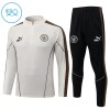 Manchester City Trainings Sweatshirt Quarter-zip 2026-27 Grijze - Kids Manchester City Trainings Sweatshirt Quarter-zip 2026-27 Grijze - Kids