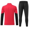 Manchester United Trainings Sweatshirt Quarter-zip 2026-27 Rode - Heren