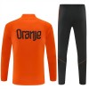 Nederland Trainings Sweatshirt Quarter-zip 2026-27 Oranje - Heren