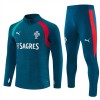 Portugal Trainings Sweatshirt Quarter-zip 2026-27 Blauwe - Heren Portugal Trainings Sweatshirt Quarter-zip 2026-27 Blauwe - Heren