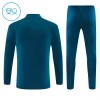 Portugal Trainings Sweatshirt Quarter-zip 2026-27 Blauwe - Kids