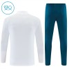 Portugal Trainings Sweatshirt Quarter-zip 2026-27 Witte - Kids