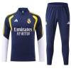 Real Madrid Trainings Sweatshirt Quarter-zip 2026-27 Blauwe - Heren Real Madrid Trainings Sweatshirt Quarter-zip 2026-27 Blauwe - Heren