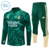 Real Madrid Trainings Sweatshirt Quarter-zip 2026-27 Groene - Kids Real Madrid Trainings Sweatshirt Quarter-zip 2026-27 Groene - Kids