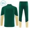 Real Madrid Trainings Sweatshirt Quarter-zip 2026-27 Groene - Kids