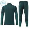 Real Madrid Trainings Sweatshirt Quarter-zip 2026-27 Groene - Kids