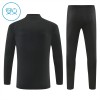 Real Madrid Trainings Sweatshirt Quarter-zip 2026-27 Zwarte - Kids