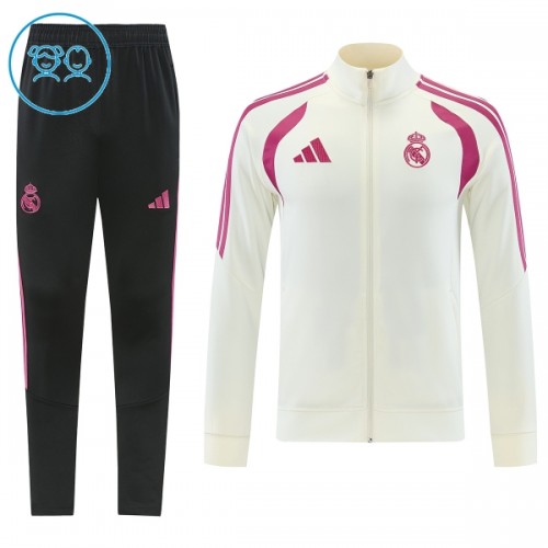 Real Madrid Trainingsjack Pak 2026-27 Witte - Kids Real Madrid Trainingsjack Pak 2026-27 Witte - Kids