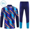 Spanje Trainings Sweatshirt Quarter-zip 2026-27 Blauwe - Kids