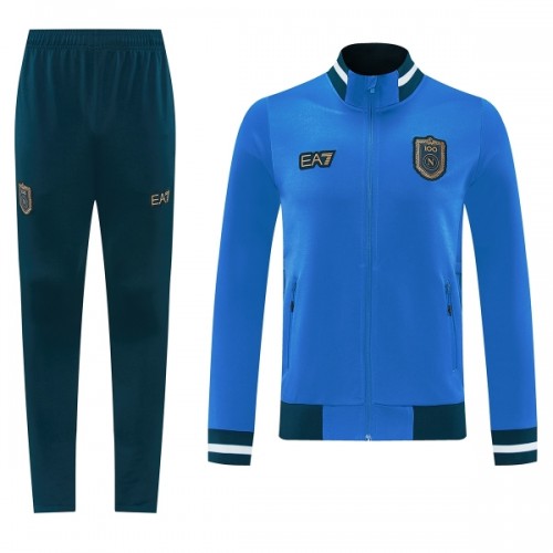 SSC Napoli Trainingsjack Pak 2026-27 Blauwe - Heren SSC Napoli Trainingsjack Pak 2026-27 Blauwe - Heren