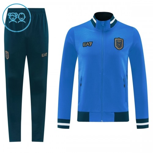 SSC Napoli Trainingsjack Pak 2026-27 Blauwe - Kids SSC Napoli Trainingsjack Pak 2026-27 Blauwe - Kids
