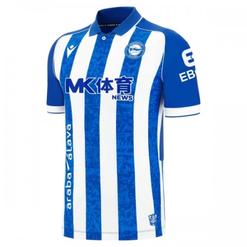 Officiële Voetbalshirt Deportivo Alaves Thuis 2026-27 - Heren Officiële Voetbalshirt Deportivo Alaves Thuis 2026-27 - Heren