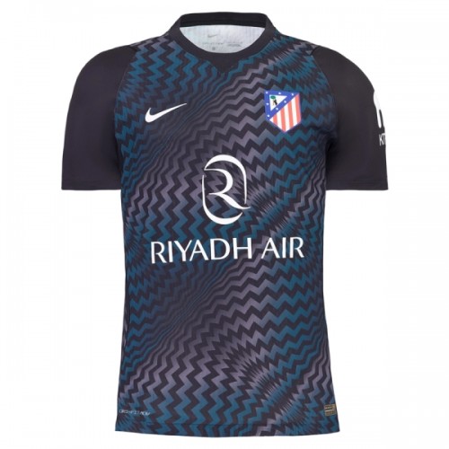 Officiële Voetbalshirt Doelman Atlético Madrid 2026-27 Zwarte - Heren Officiële Voetbalshirt Doelman Atlético Madrid 2026-27 Zwarte - Heren