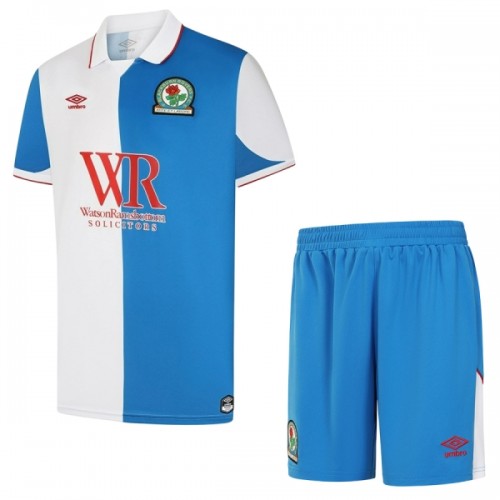 Officiële Voetbalshirt + Korte Broek Blackburn Rovers Thuis 2026-27 - Kids Officiële Voetbalshirt + Korte Broek Blackburn Rovers Thuis 2026-27 - Kids