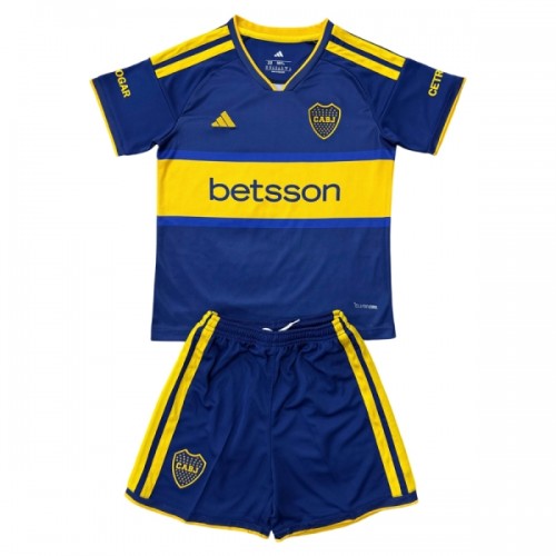 Officiële Voetbalshirt + Korte Broek Boca Juniors Thuis 2026-27 - Kids Officiële Voetbalshirt + Korte Broek Boca Juniors Thuis 2026-27 - Kids