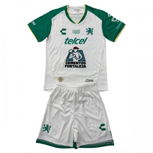 Officiële Voetbalshirt + Korte Broek Club Leon Uit 2026-27 - Kids Officiële Voetbalshirt + Korte Broek Club Leon Uit 2026-27 - Kids