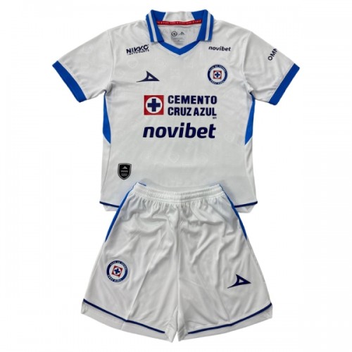 Officiële Voetbalshirt + Korte Broek Cruz Azul Uit 2026-27 - Kids Officiële Voetbalshirt + Korte Broek Cruz Azul Uit 2026-27 - Kids