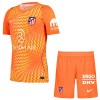 Officiële Voetbalshirt + Korte Broek Doelman Atlético Madrid Oblak 13 2026-27 Oranje - Kids