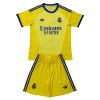 Officiële Voetbalshirt + Korte Broek Doelman Real Madrid 2026-27 Gele - Kids Officiële Voetbalshirt + Korte Broek Doelman Real Madrid 2026-27 Gele - Kids