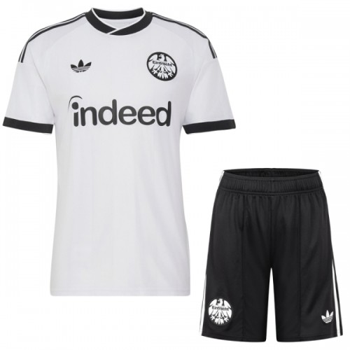 Officiële Voetbalshirt + Korte Broek Eintracht Frankfurt Uit 2026-27 - Kids Officiële Voetbalshirt + Korte Broek Eintracht Frankfurt Uit 2026-27 - Kids