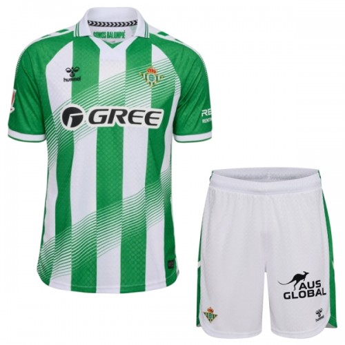 Officiële Voetbalshirt + Korte Broek Real Betis Thuis 2026-27 - Kids Officiële Voetbalshirt + Korte Broek Real Betis Thuis 2026-27 - Kids