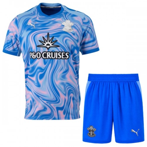 Officiële Voetbalshirt + Korte Broek Southampton Uit 2026-27 - Kids Officiële Voetbalshirt + Korte Broek Southampton Uit 2026-27 - Kids