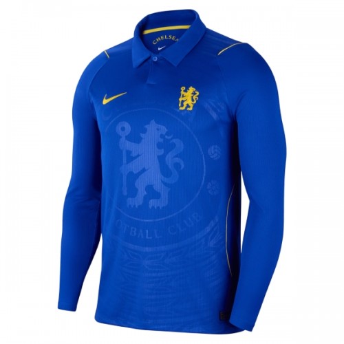 Officiële Voetbalshirt Chelsea Thuis 2026-27 Lange Mouw - Heren Officiële Voetbalshirt Chelsea Thuis 2026-27 Lange Mouw - Heren
