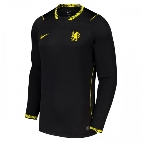 Officiële Voetbalshirt Chelsea Uit 2026-27 Lange Mouw - Heren Officiële Voetbalshirt Chelsea Uit 2026-27 Lange Mouw - Heren