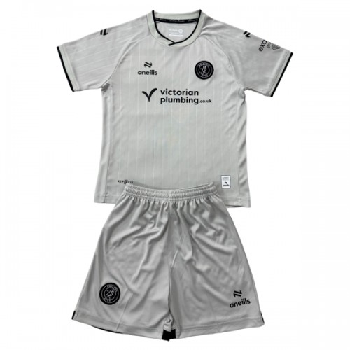 Officiële Voetbalshirt + Korte Broek Bristol City Uit 2026-27 - Kids Officiële Voetbalshirt + Korte Broek Bristol City Uit 2026-27 - Kids