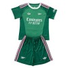Officiële Voetbalshirt + Korte Broek Doelman Arsenal 2026-27 Groene - Kids Officiële Voetbalshirt + Korte Broek Doelman Arsenal 2026-27 Groene - Kids